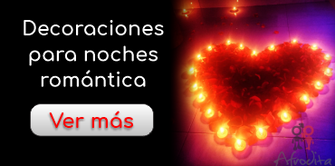 decoraciones para noches romanticas