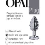 PLUG ANAL OPAL JOYA BLANCA