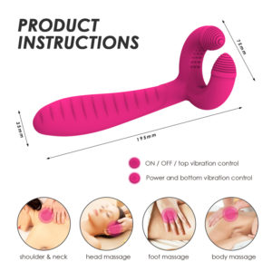 VIBRADOR Y MASAJEADOR COUPLE - Imagen 4