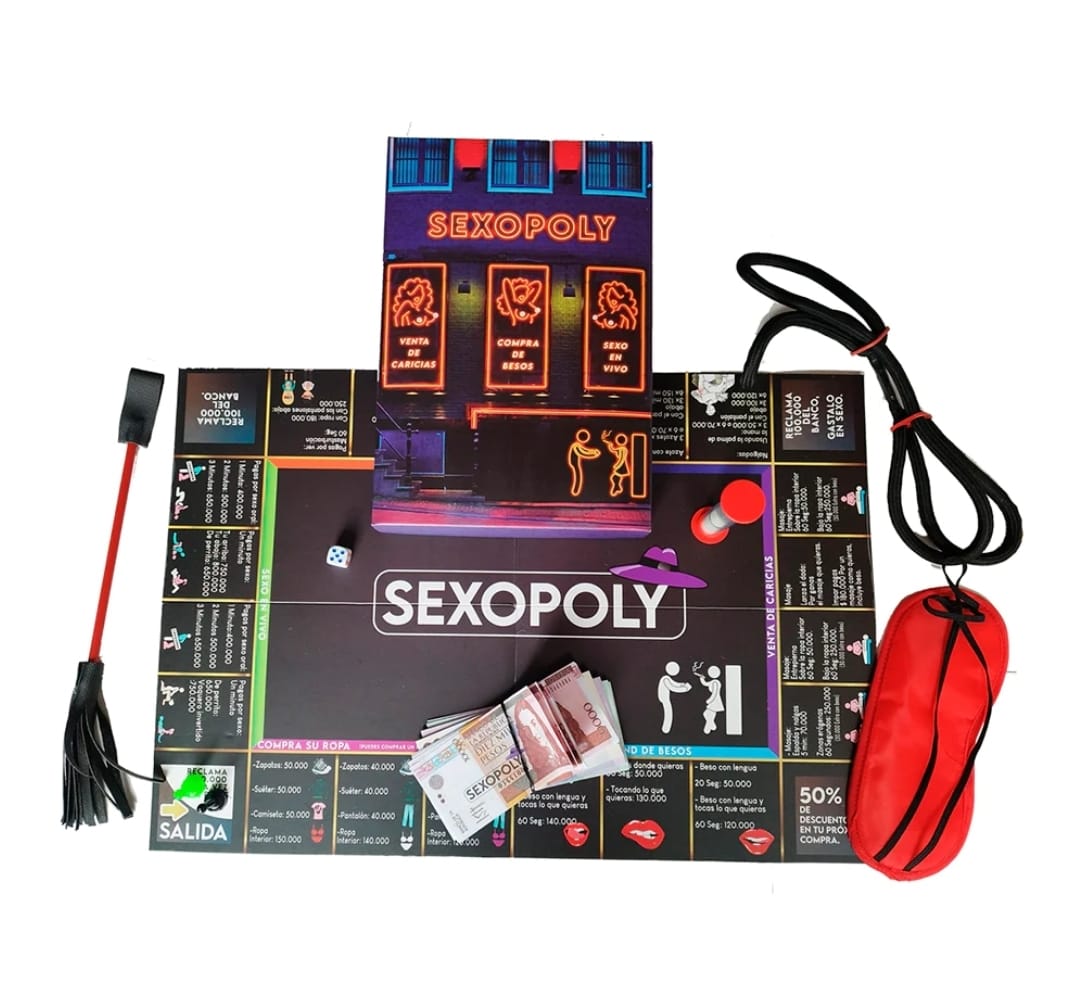 JUEGO DE MESA SEXOPOLY 2