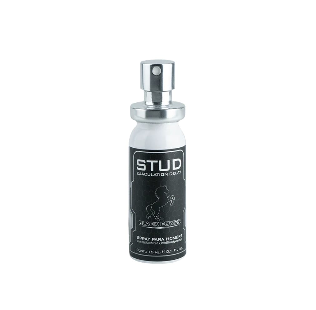 LUB RETARDANTE STUD SPRAY X15ML BLACK POWER 1